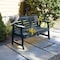 Highwood Usa 4ft Weatherly Garden Bench Outdoor Furniture for Patio, Backyard, Garden AD-BENW4-FBE - alternate 2